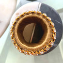 6 Portatovaglioli di Lusso Oro e Brillanti