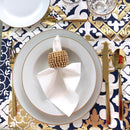 24 Posate Acciaio Inox Oro (Set x 6 persone)