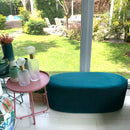 Pouf in Velluto (color Ottanio) - EDIZIONE LIMITATA!