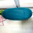 Pouf in Velluto (color Ottanio) - EDIZIONE LIMITATA!