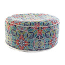 Pouf da Esterno Mosaico Fiori 53cm