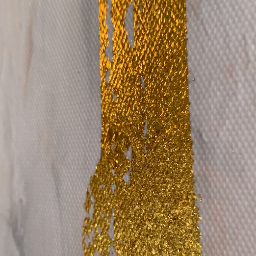 Quadro Cornice Oro e Foglia Oro 100cm