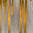 Quadro Cornice Oro e Foglia Oro 100cm