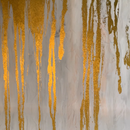 Quadro Cornice Oro e Foglia Oro 100cm