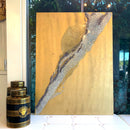 Quadro Oro Spaccatura Argento (Made in Italy)