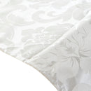 Coppia di Runner Giglio Bianco Perla 35x135 (Mod. 3)