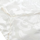 Coppia di Runner Giglio Bianco Perla 35x135 (Mod. 3)