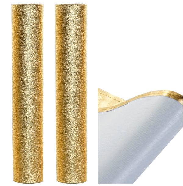 Coppia di Runner Oro 160cm (Decoro.5)