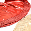 Sottoalbero Rosso 120cm con Paillettes