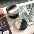 Sottobicchieri in Marmo Bianco e Nero [SET da 6]