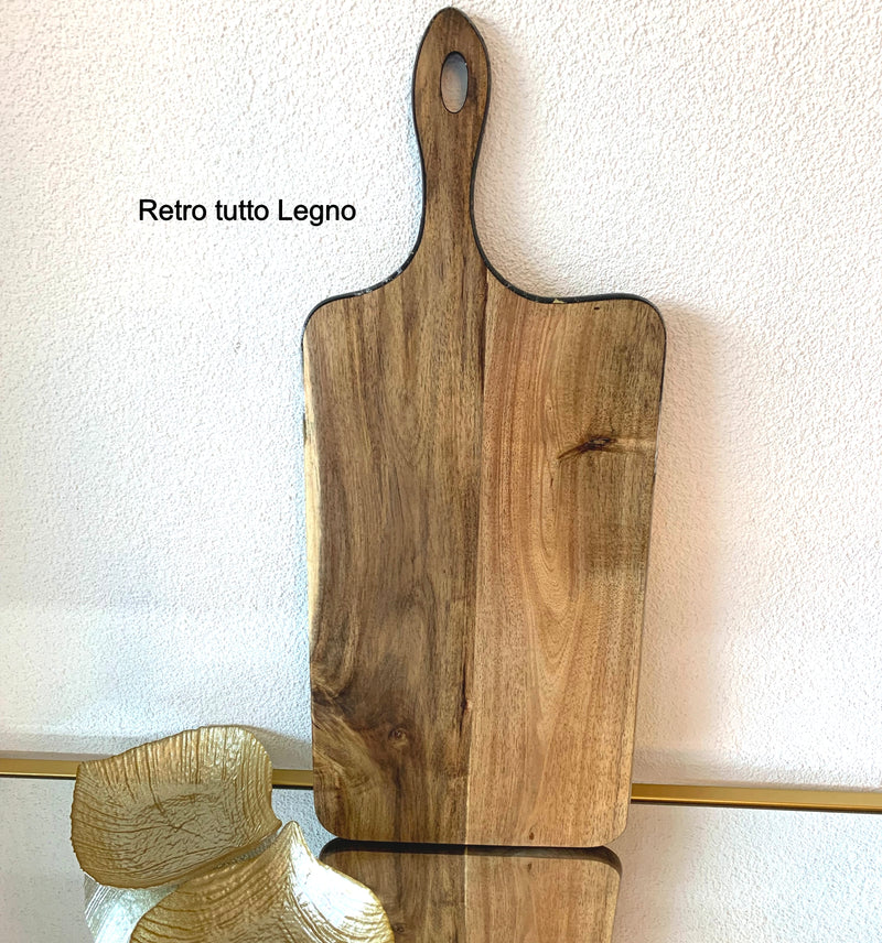 Tagliere in Massello di Acacia 54cm (Made in Italy)