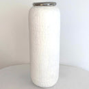 Vaso Tramatura Bianco.